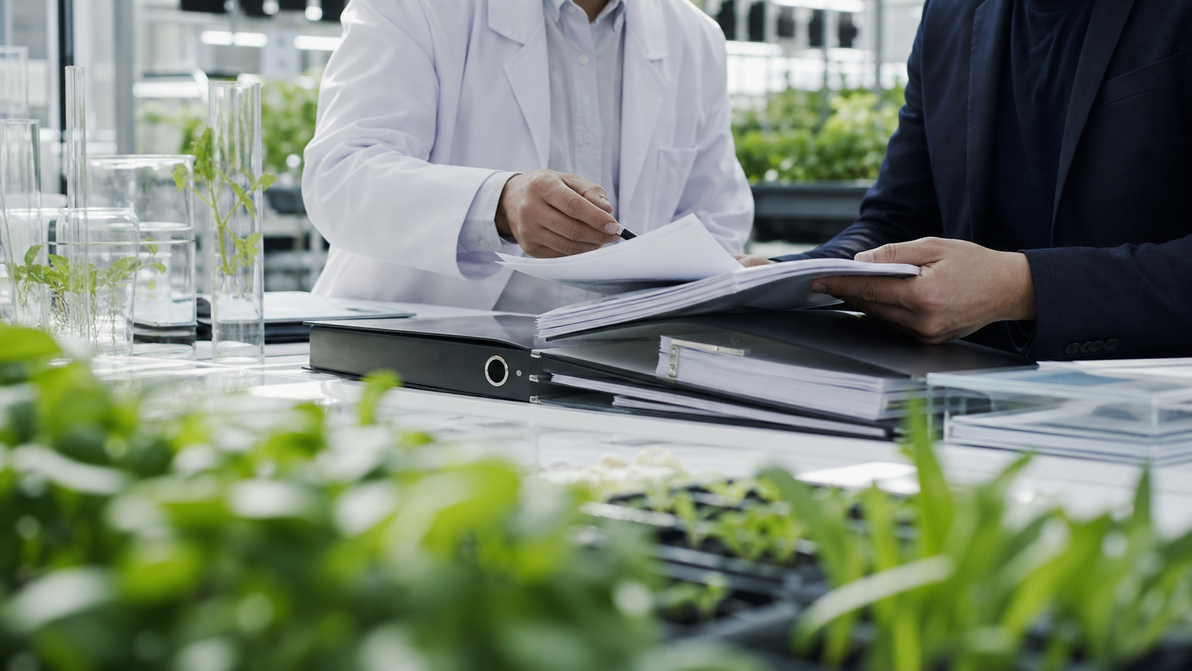 Regulatory strategy review in a greenhouse laboratory